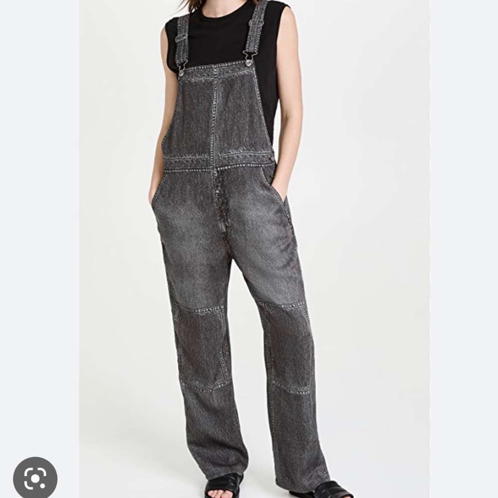 New Rag and Bone Liquid Miramar overalls
